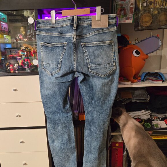 SCOTCH & SODA SKIM ACID WASH SKINNY JEANS US 31/32 - Picture 2 of 7